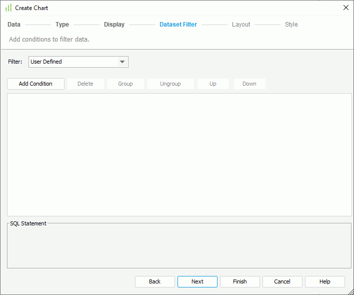 Create Chart - Filter